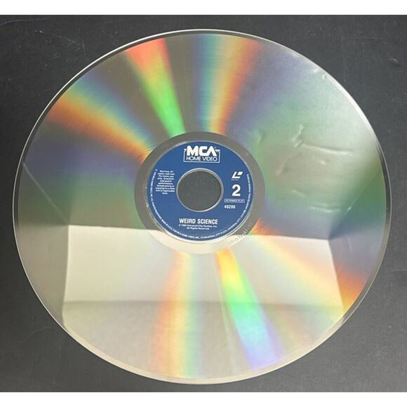 Weird Science Laser Videodisc LD Stereo MCA Home Video John Hughes Kelly LeBrock - Picture 4 of 4